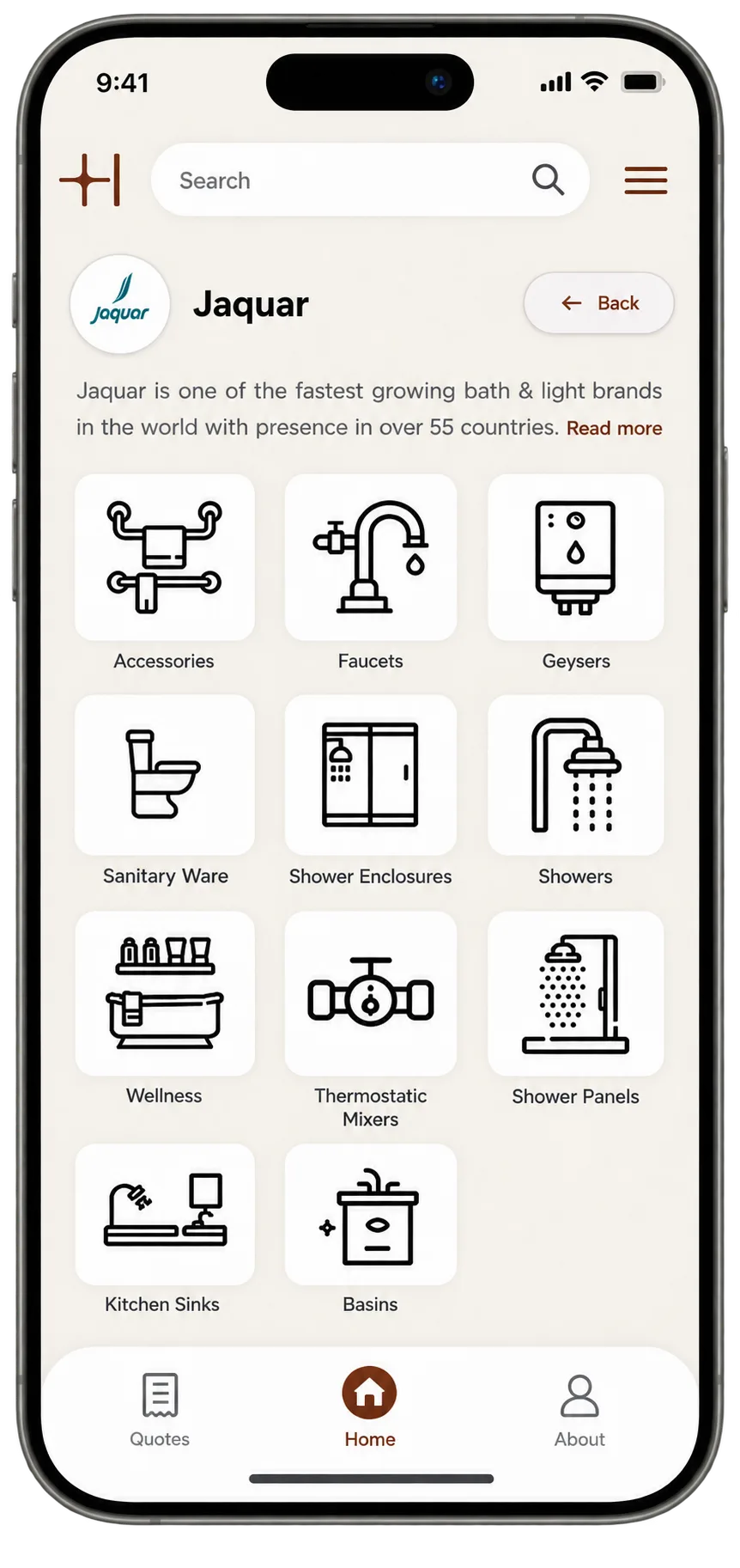 Hemanth Enterprises Mockup