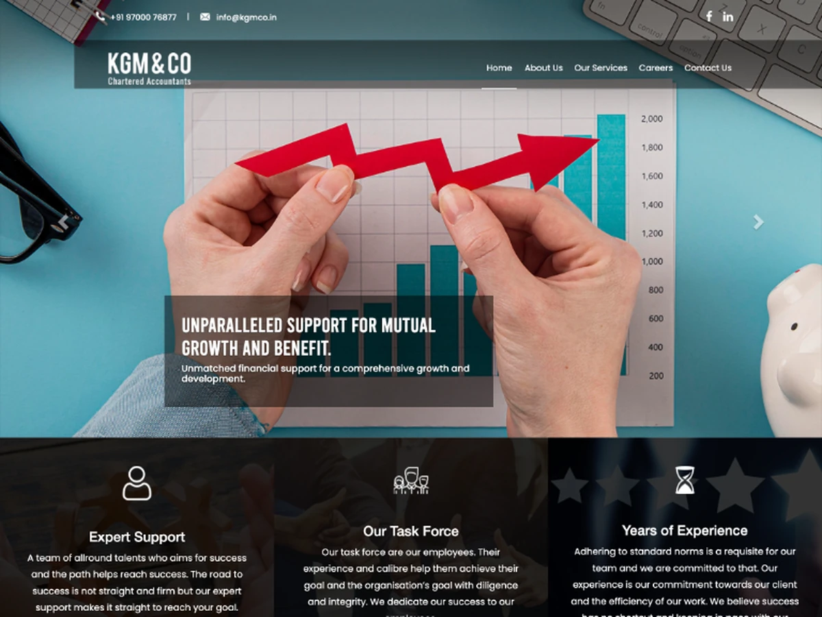 KGM & Co. website preview