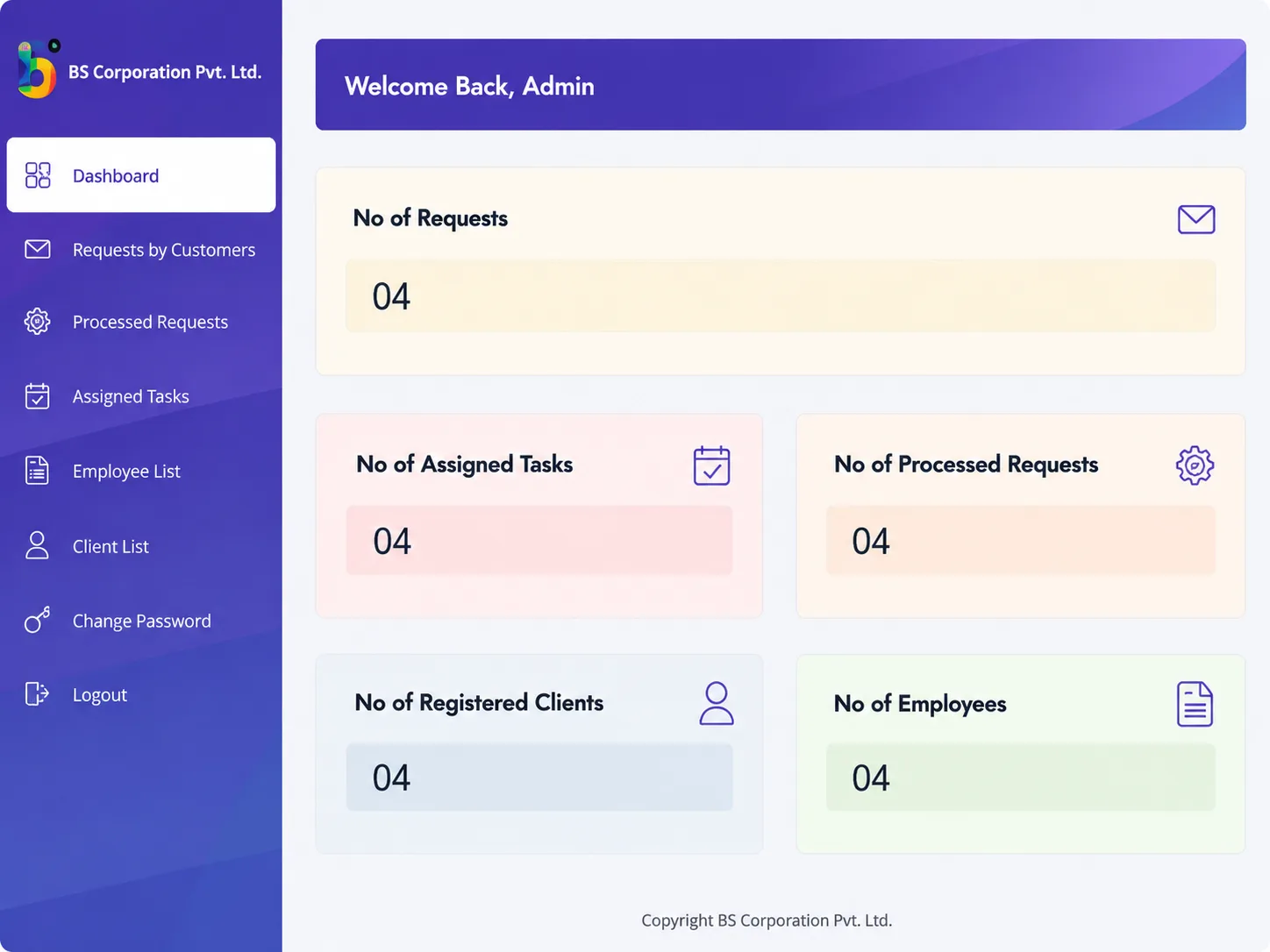 Business Portals Mockup