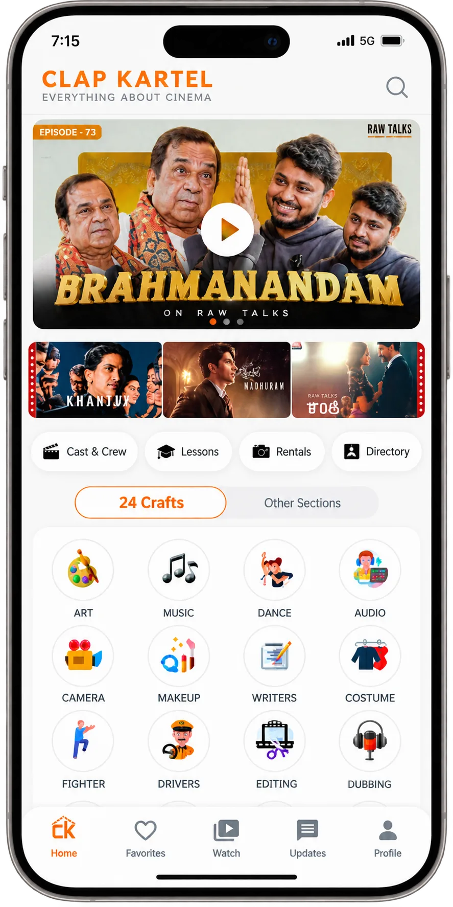 Companion Apps Mockup