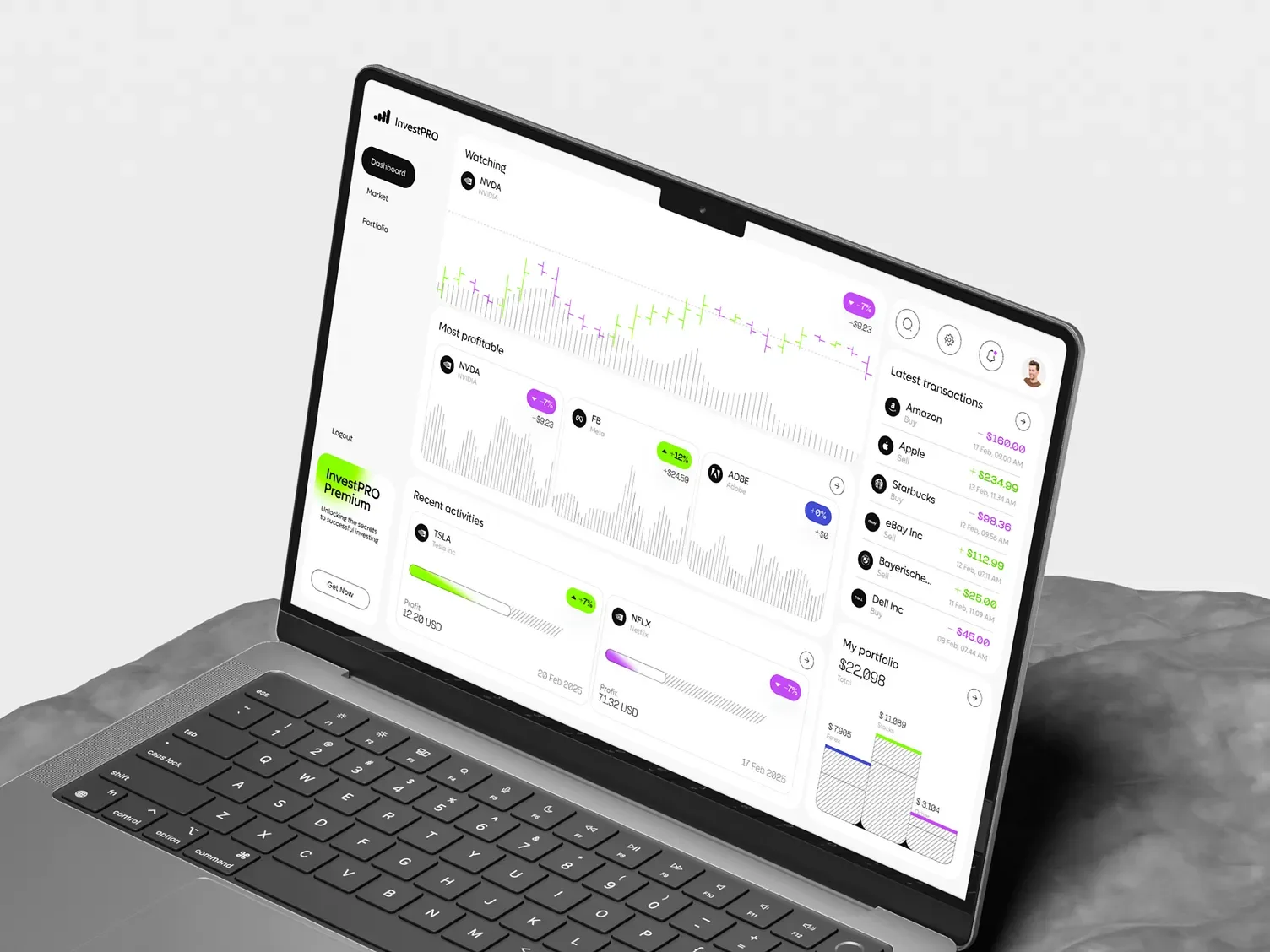UI/UX Design Base Showcase